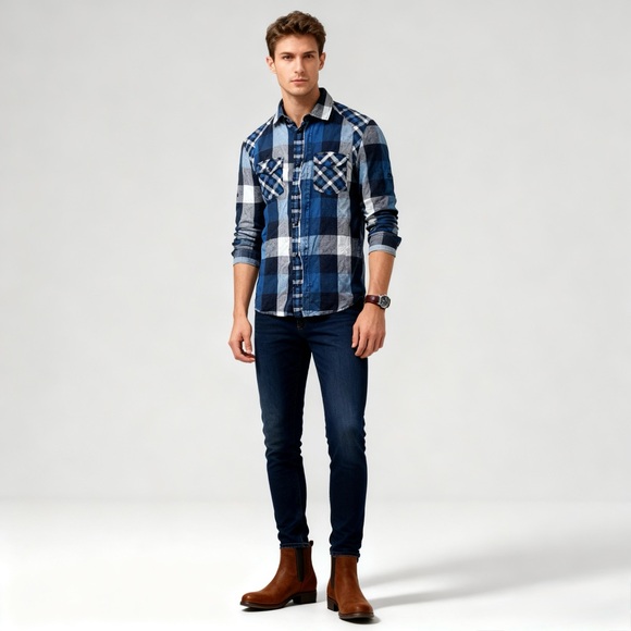 Buffalo David Bitton shirt jacket S - Picture 1 of 10